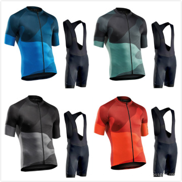 Custom Men Sport Bike Clothing Cycling Jersey Suit Bicycle Shirts Bib Shorts MTB Bike Cycling Set